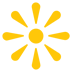 Gold Flower Icon