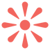 Red Flower Icon