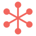Red Network Icon