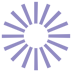 Purple Sun Icon